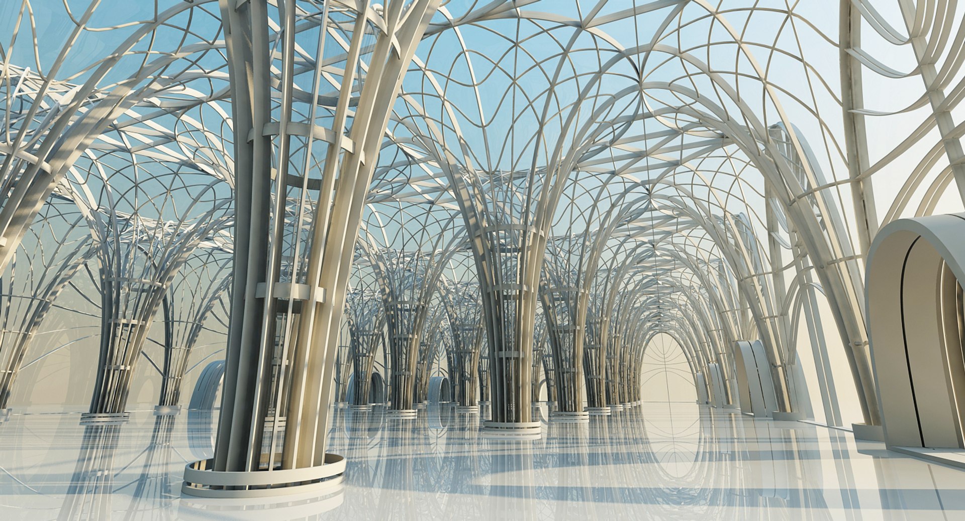 Architectural Structure Scene Interior 3d Max