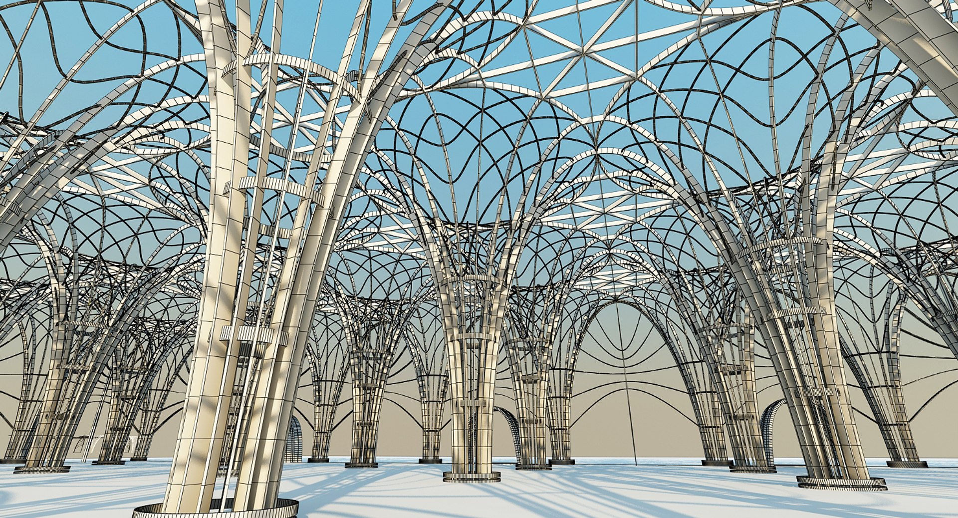 Architectural Structure Scene Interior 3d Max