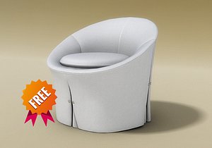 free 3ds mode armchair chair