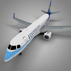 Embraer 190 3D Models for Download | TurboSquid