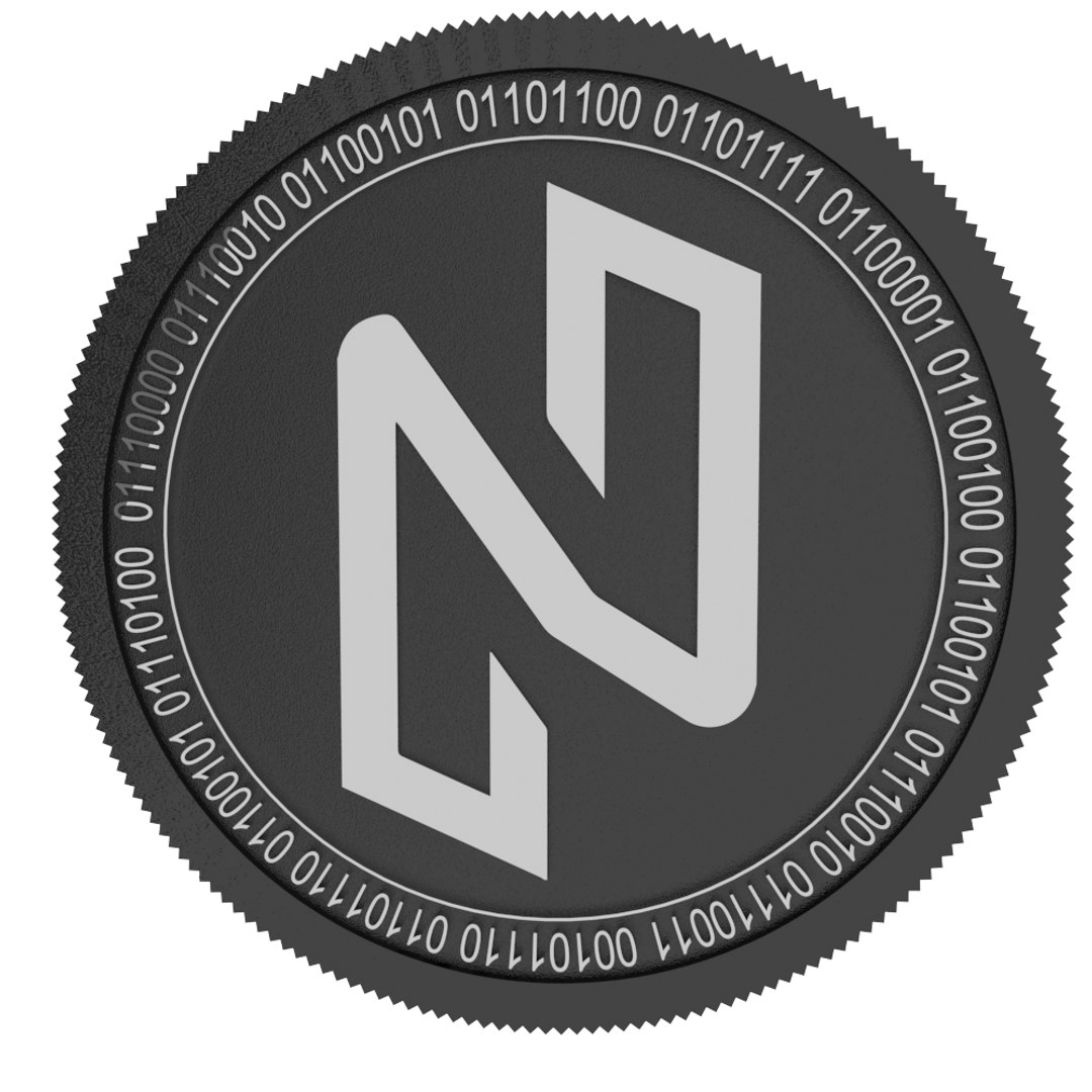 3D nuls black coin - TurboSquid 1458337