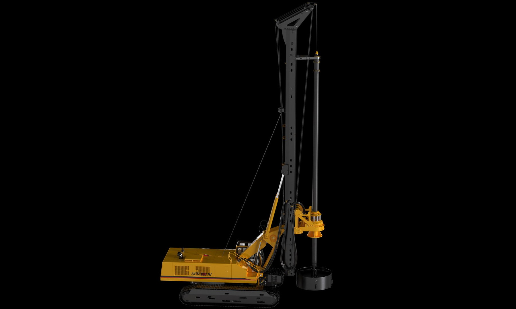 3d Rotary Drilling Rig Ser