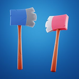 3D Axe Stylized model