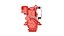 Motore Low Poly Burh 48 con texture PBR