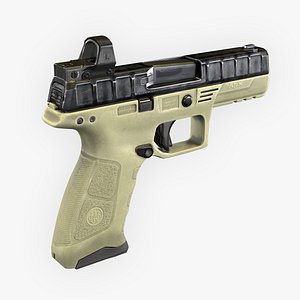 Beretta APX Gen 1 Realistic 3D Model Game Ready