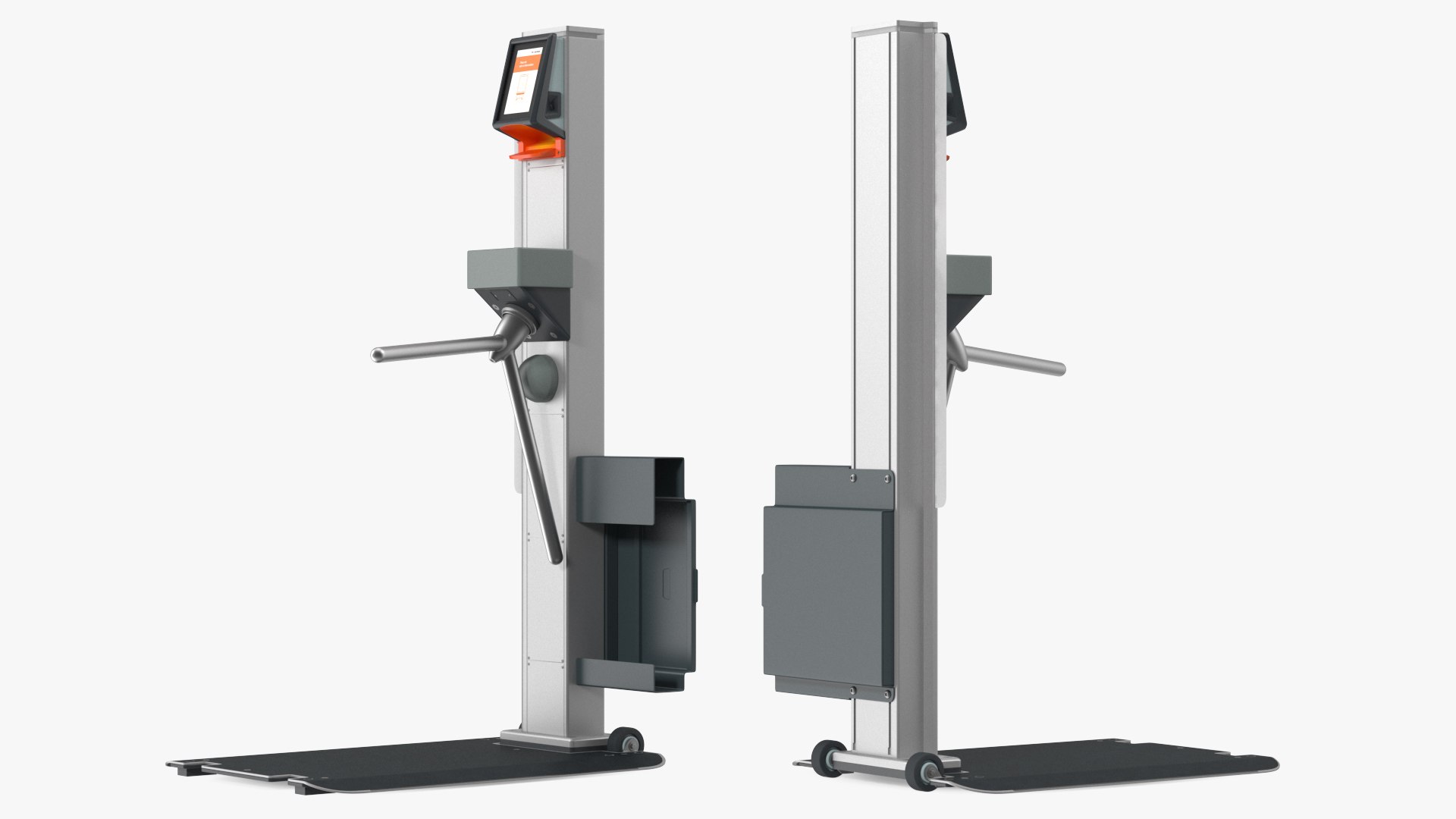 Smart Gate Mobile Pallet 3D model preview