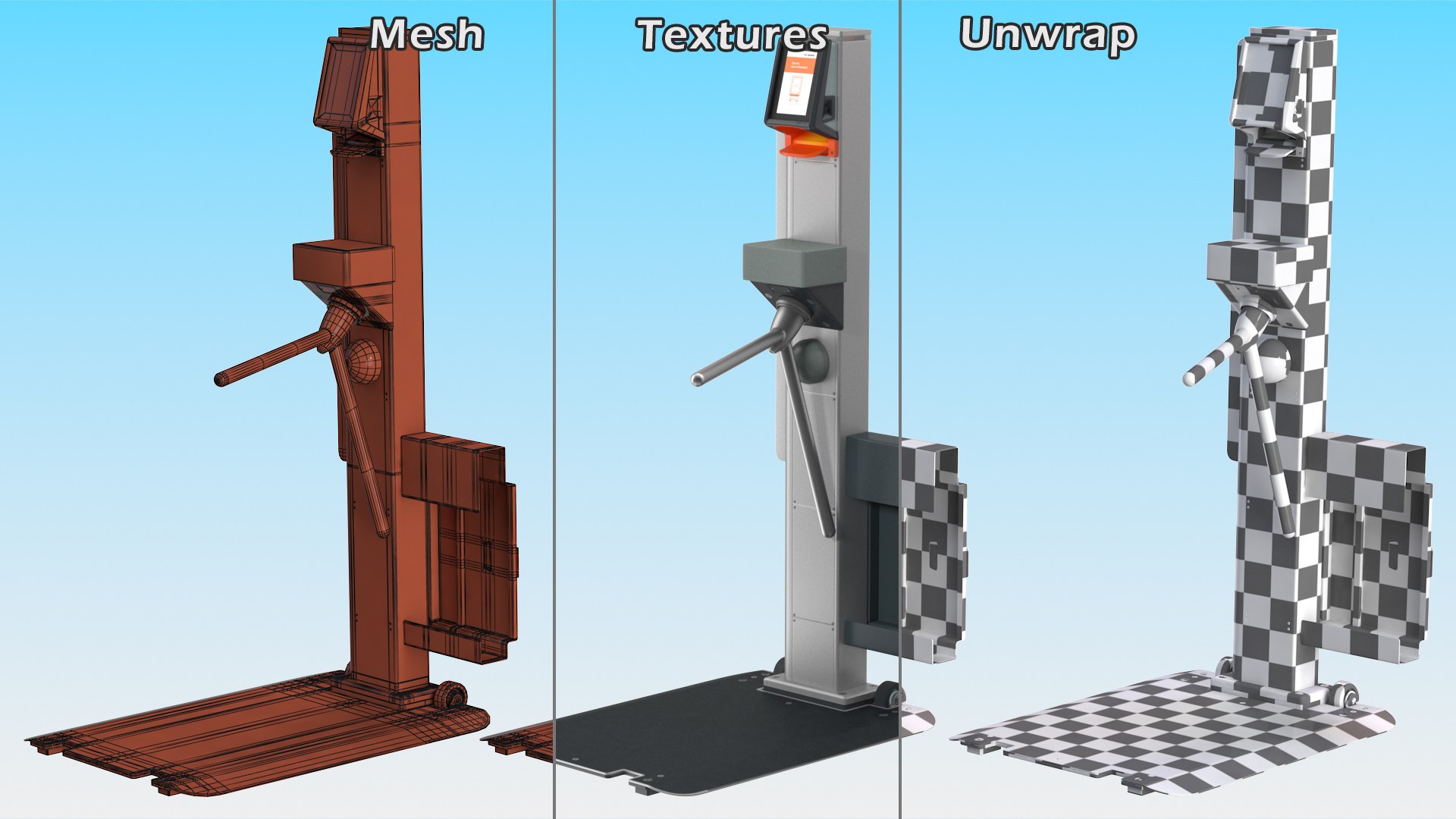 Smart Gate Mobile Pallet 3D model https://p.turbosquid.com/ts-thumb/Qp/mtRcCq/nu/smartgatemobilepallet3dsmodel013/jpg/1627489539/1920x1080/fit_q87/88e68be1e2a6f78d529377b42391671f1a88824a/smartgatemobilepallet3dsmodel013.jpg