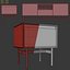 Table de chevet TV Vesta par LuLu