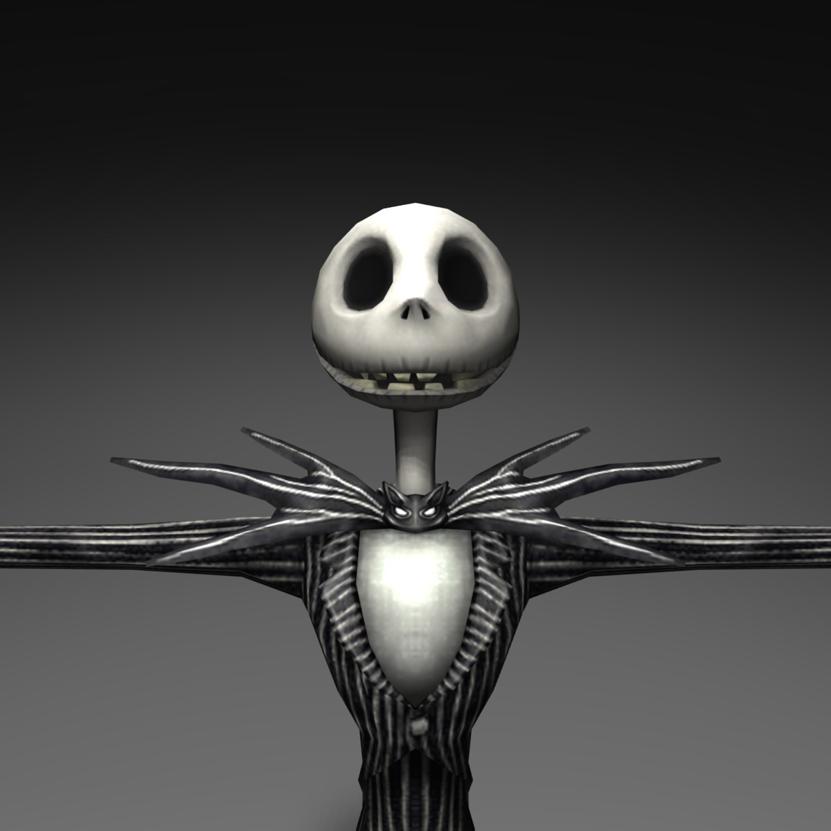 free jack skellington 3d model