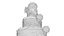3D model wedding cake l129