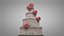 3D model wedding cake l129