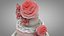 3D model wedding cake l129