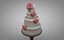 3D model wedding cake l129