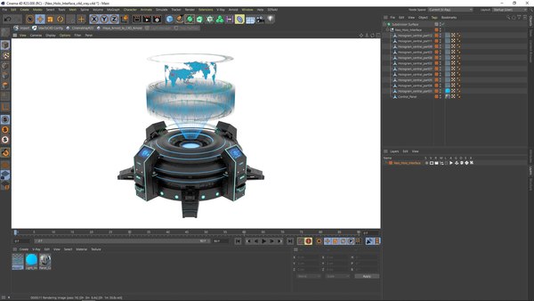 3D Neo Holo Interface model - TurboSquid 2292207