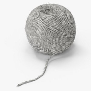 Ball of Gray Twine
