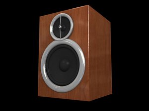 blender speaker wooden