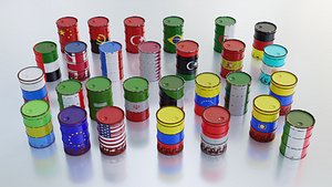 Steel Drum Gas - Barrel - Tambor de Gasolina