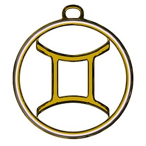 gemini zodiac symbol blend