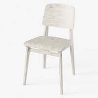 Chaise Tout Bois Light - Modern PBR Wooden Chair