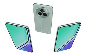 Realme P3 Pro Nebula Glow Low Poly