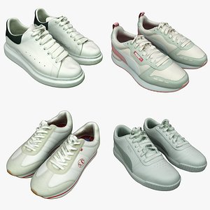 Shoe Collection 28 Sneakers 3D model