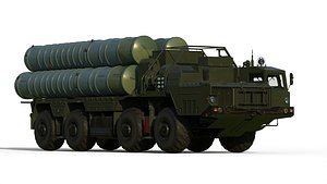 3D S-400 Triumf missile system 5P85 SM2 Sa-21
