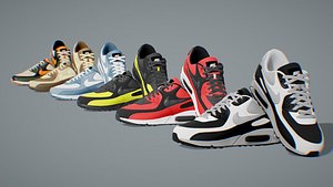 3D Nike Shoe Airmax model