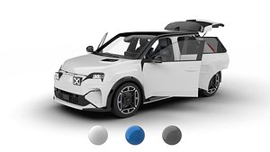3D Alpine A290 GT 2025 HQ 3d model model