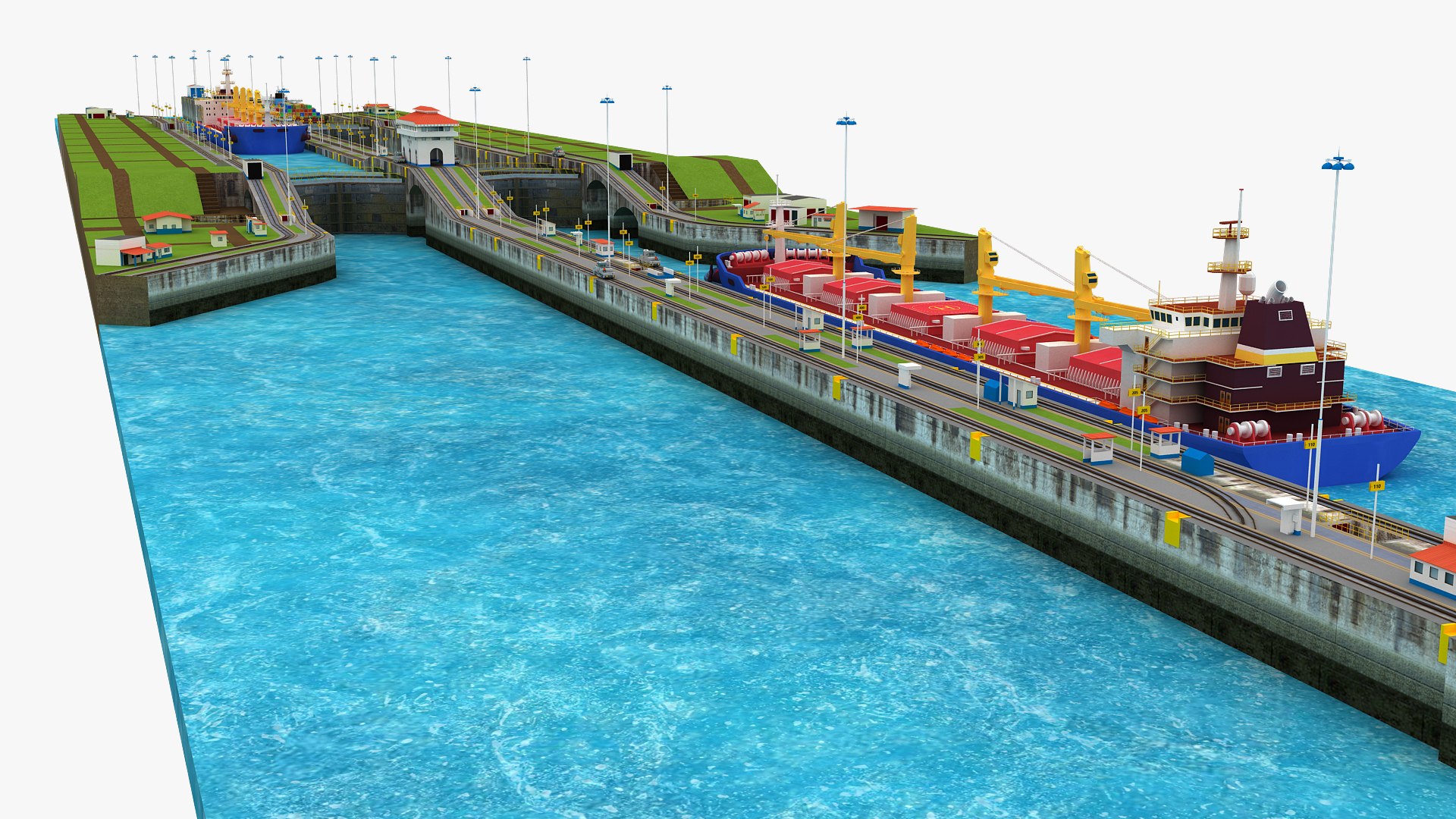 Panama Canal All Locks 3D model https://p.turbosquid.com/ts-thumb/Qq/P94R5Z/Pc/sig/jpg/1738577313/1920x1080/fit_q87/8a9e470ad2dc384fff405338d2ef1b1111add69b/sig.jpg