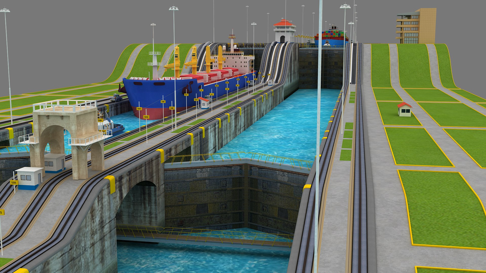 Panama Canal All Locks 3D model https://p.turbosquid.com/ts-thumb/Qq/P94R5Z/Yz/2nd/jpg/1738578158/1920x1080/fit_q87/c17769e2dc1862ea0b34b1ea7cddf64c79e409d8/2nd.jpg
