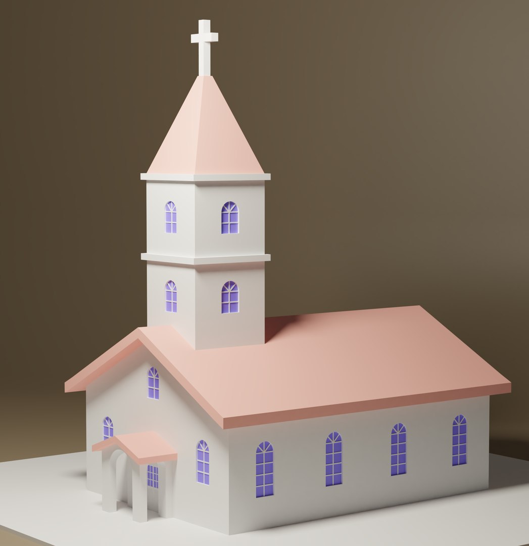 cartoon church 3D model https://p.turbosquid.com/ts-thumb/Qq/SFk4To/3BP82Cf5/3/png/1603458919/1920x1080/fit_q87/404d832f02e3d659be125cdb47f1a2959ac2ca9b/3.jpg