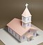 lowpoly Cartoon Church