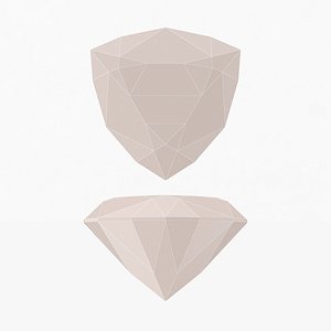 TRILLION Cut Diamond - 3D Printable
