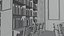 Biblioteka w stylu gotyckim rekwizyty modułowe