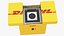 dhl express delivery drone 3D model