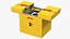 dhl express delivery drone 3D model