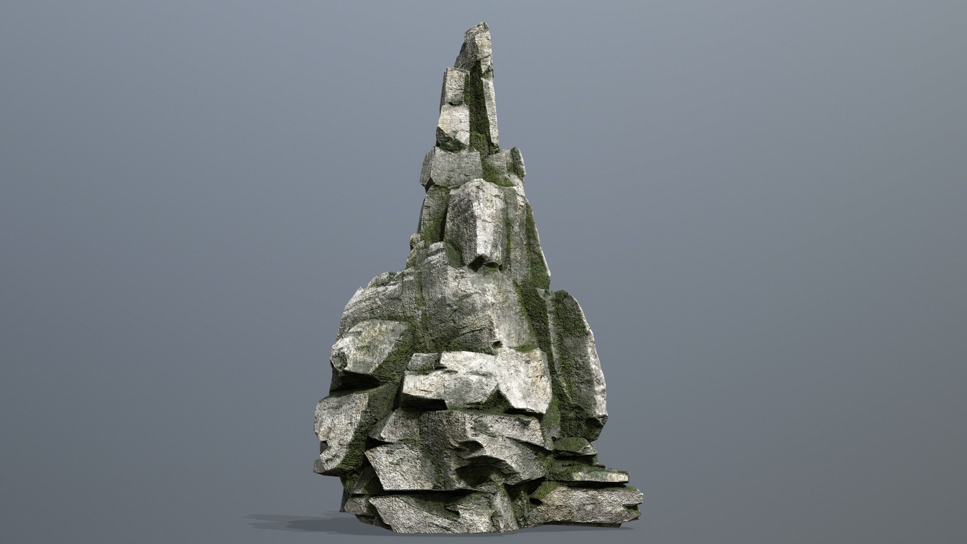 3D cliff rocks model - TurboSquid 2120141