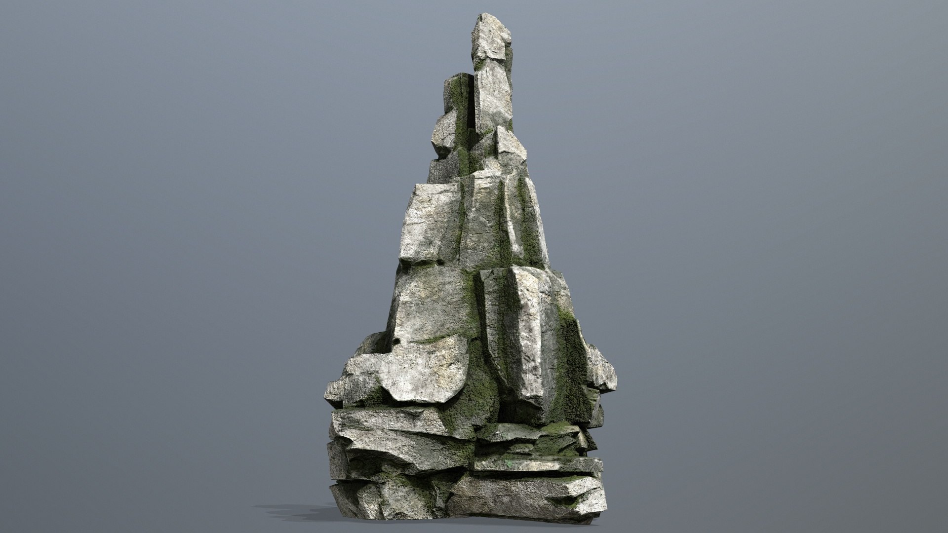 3D cliff rocks model - TurboSquid 2120141