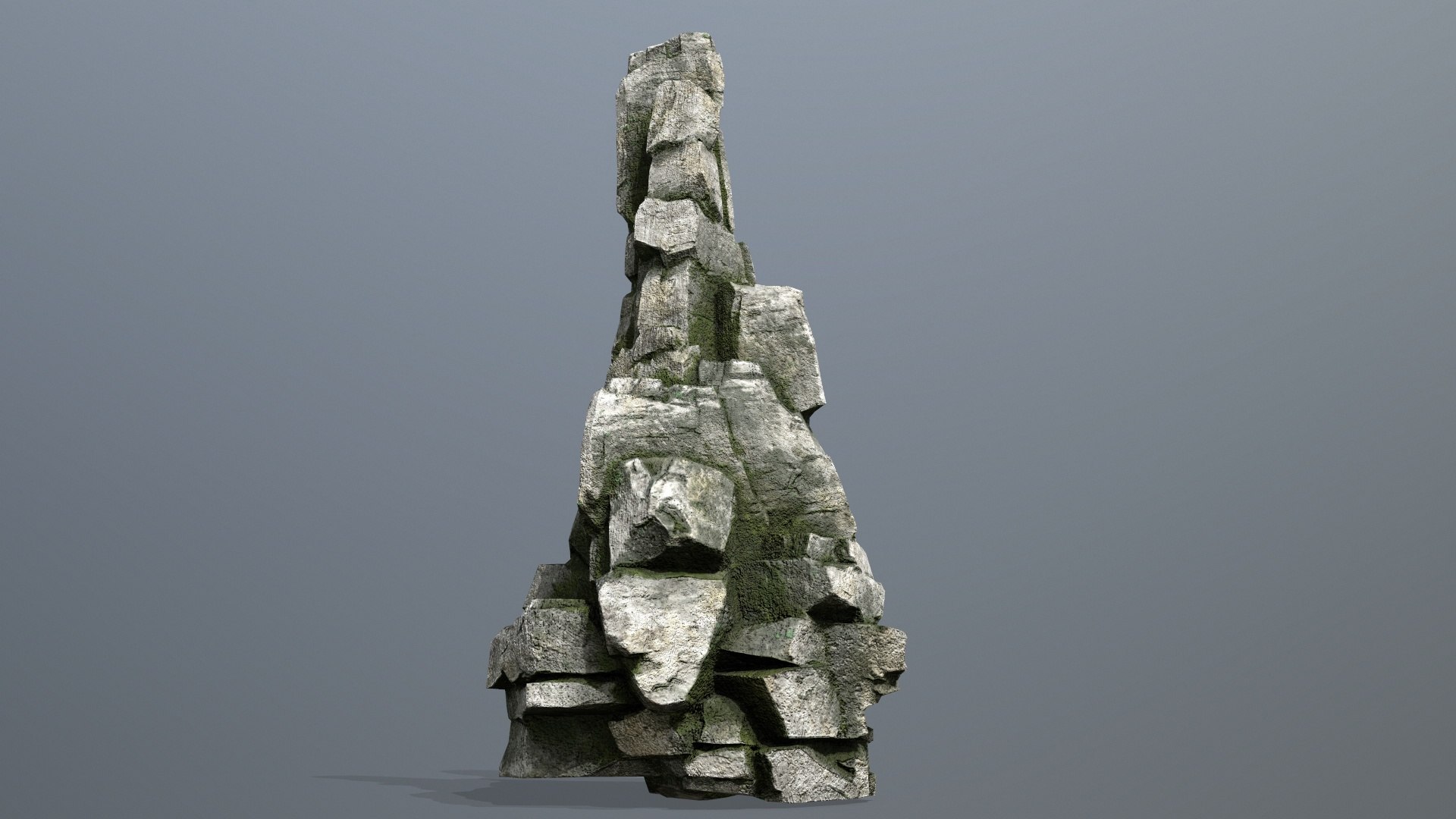 3D cliff rocks model - TurboSquid 2120141