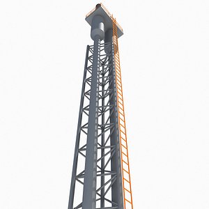3d industrial tower