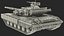 Tanque de batalla principal T-64 BV sucio
