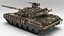 Tanque de batalla principal T-64 BV sucio