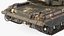 Tanque de batalla principal T-64 BV sucio