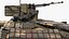 Tanque de batalla principal T-64 BV sucio