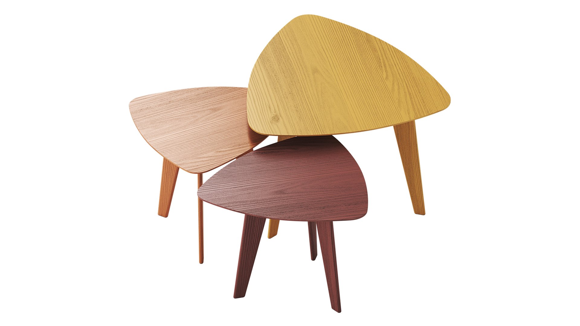 Finn Sixay Coffee Table 3D model - TurboSquid 2111772