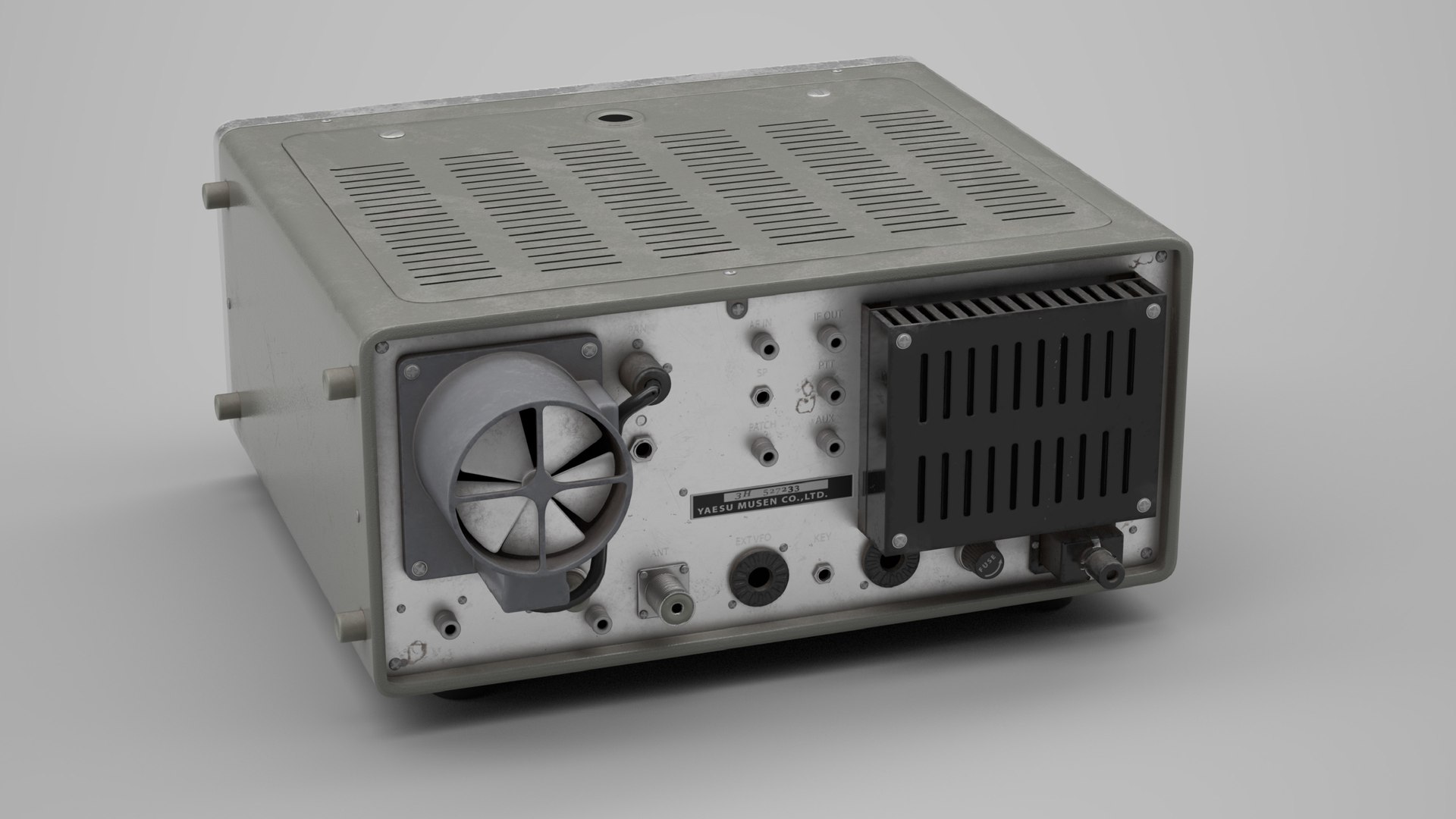 3D Model Ham Radio Transceiver - TurboSquid 2106992