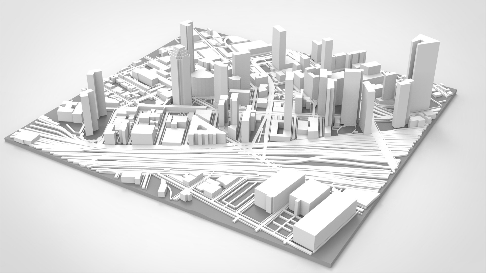 3D Cityscape New York USA Fragment City - TurboSquid 2264992