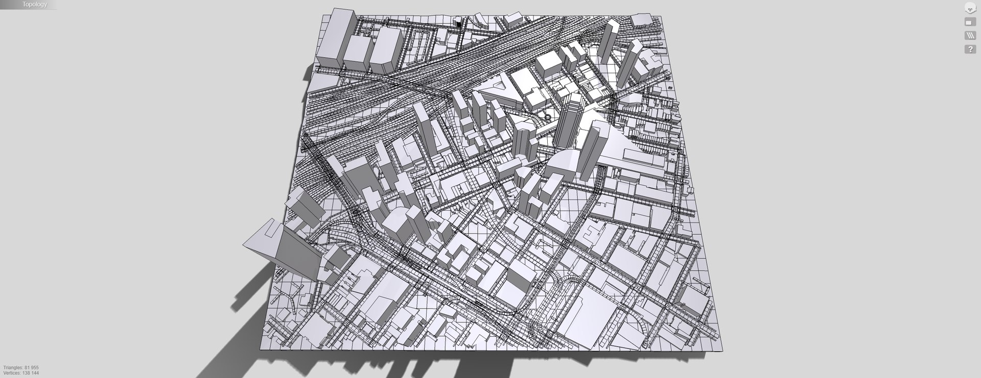 3D Cityscape New York USA Fragment City - TurboSquid 2264992