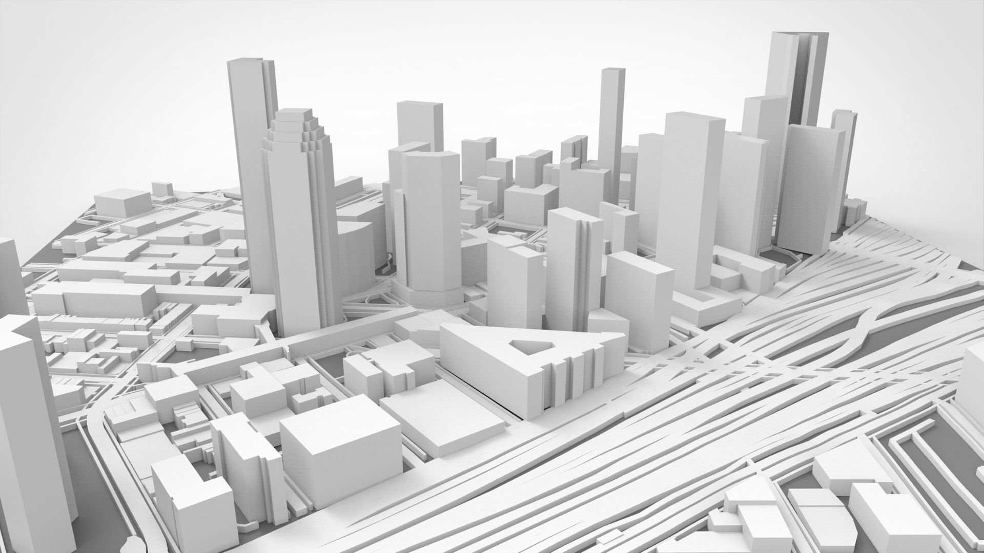 3D Cityscape New York USA Fragment City - TurboSquid 2264992