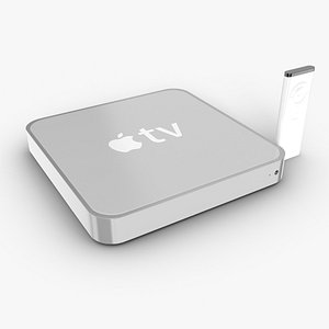 3d model apple tv media player